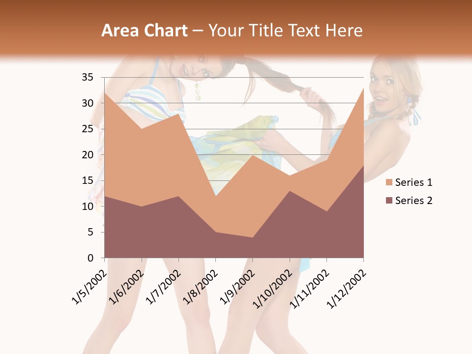 Pretty Sensuality Underwear PowerPoint Template