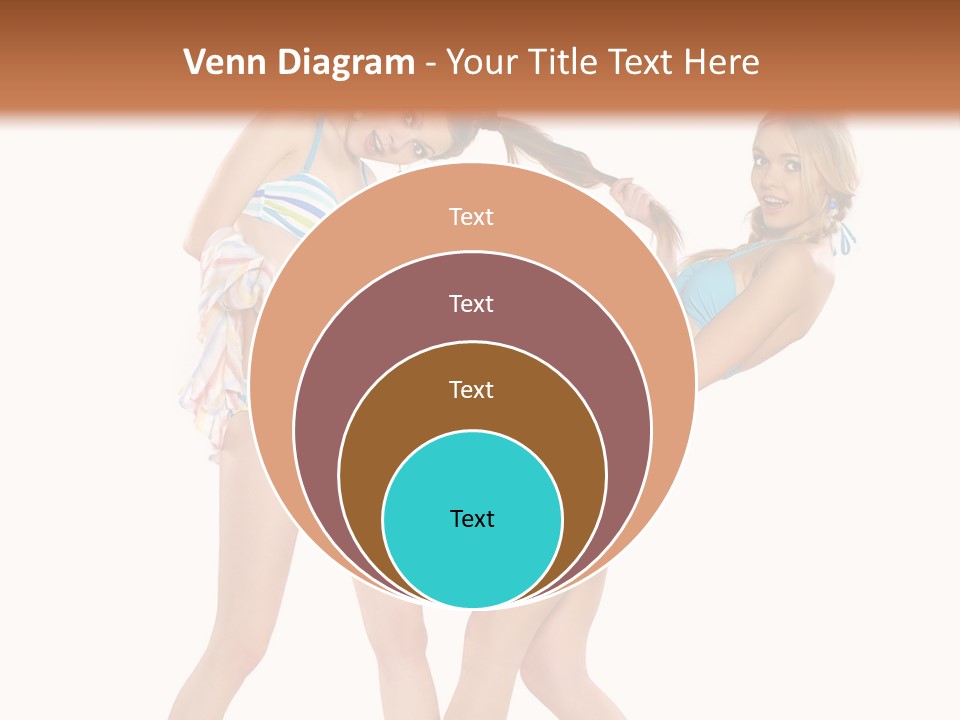 Pretty Sensuality Underwear PowerPoint Template