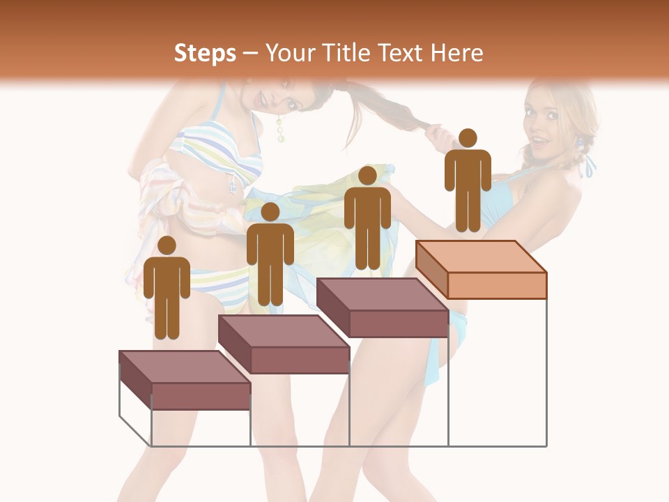 Pretty Sensuality Underwear PowerPoint Template