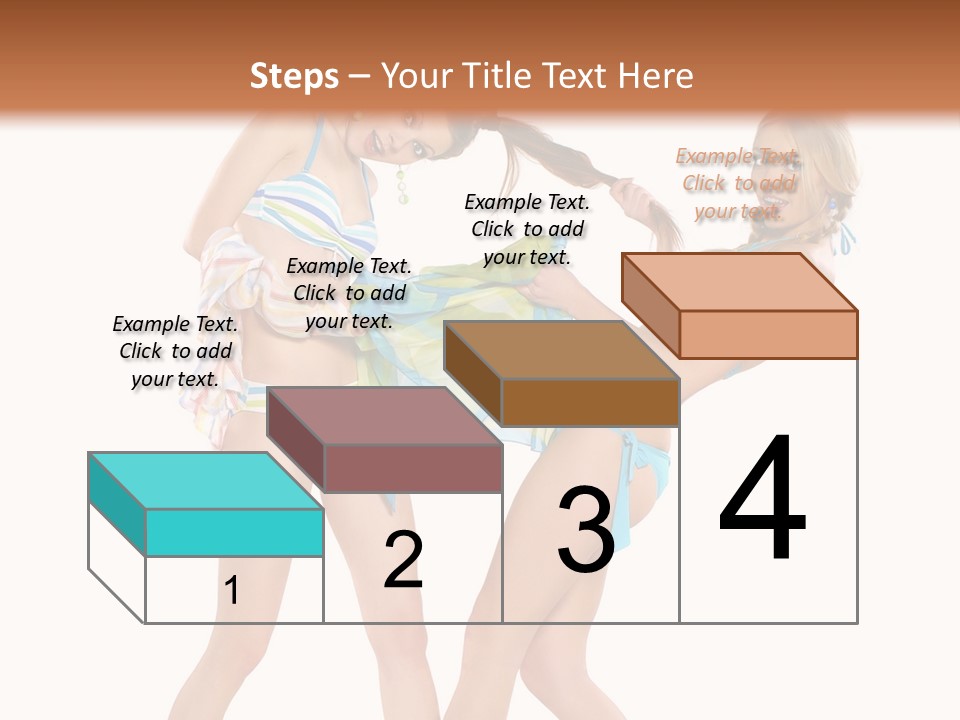 Pretty Sensuality Underwear PowerPoint Template