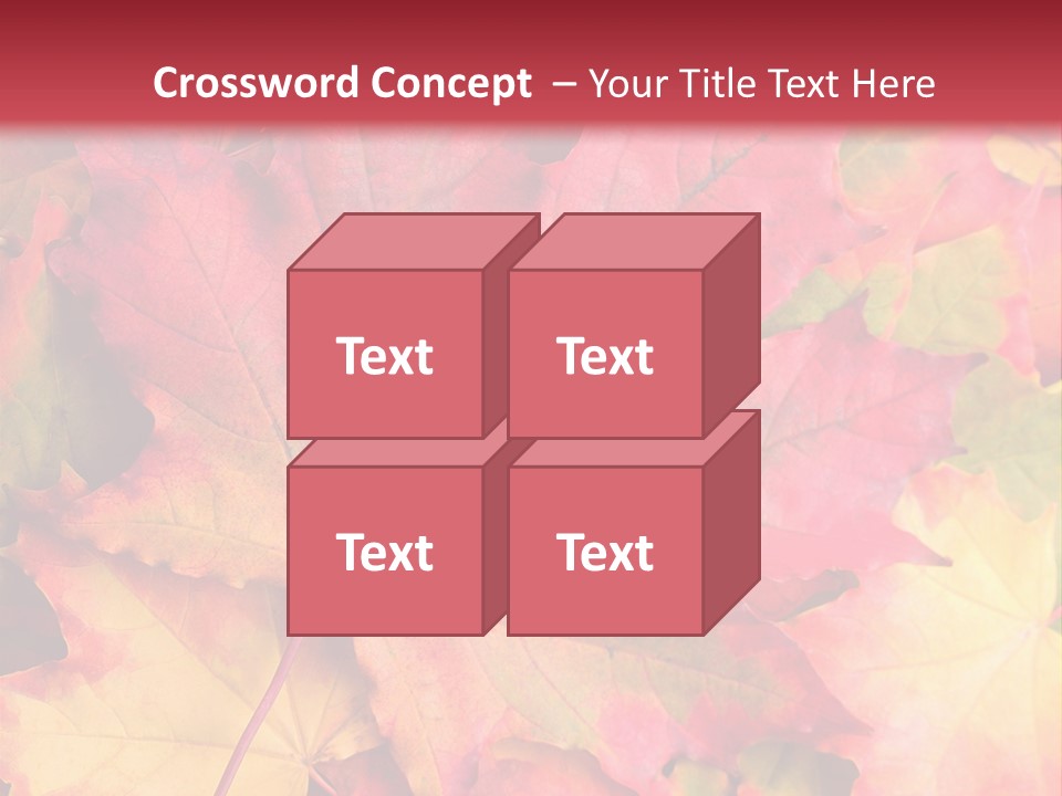 Nature October Old PowerPoint Template