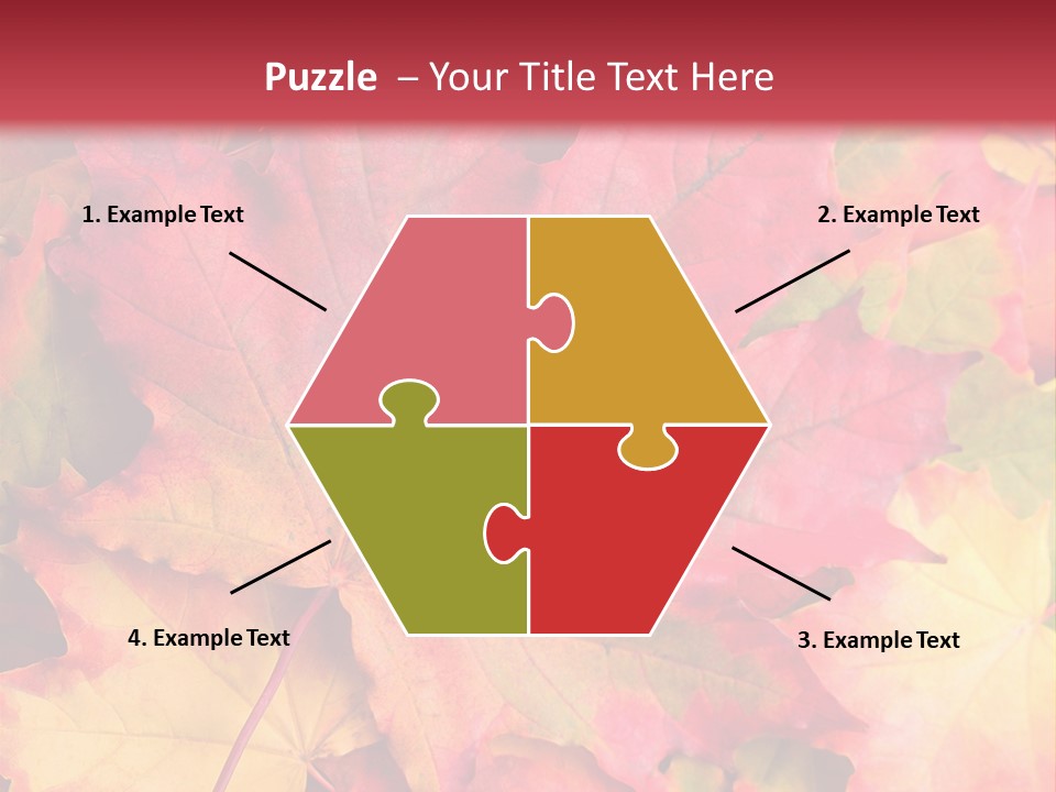 Nature October Old PowerPoint Template