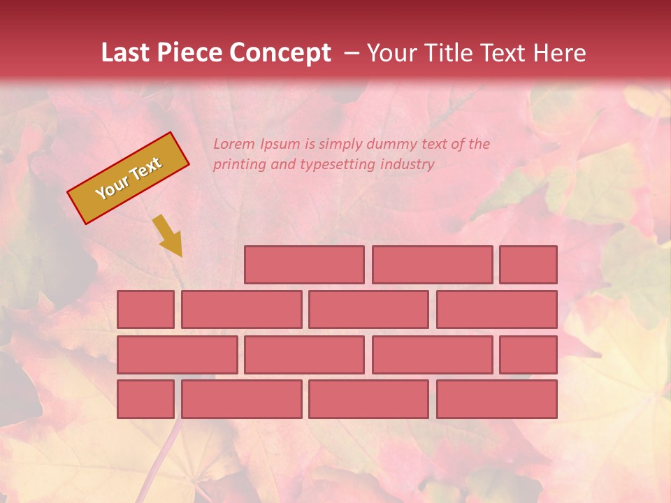 Nature October Old PowerPoint Template