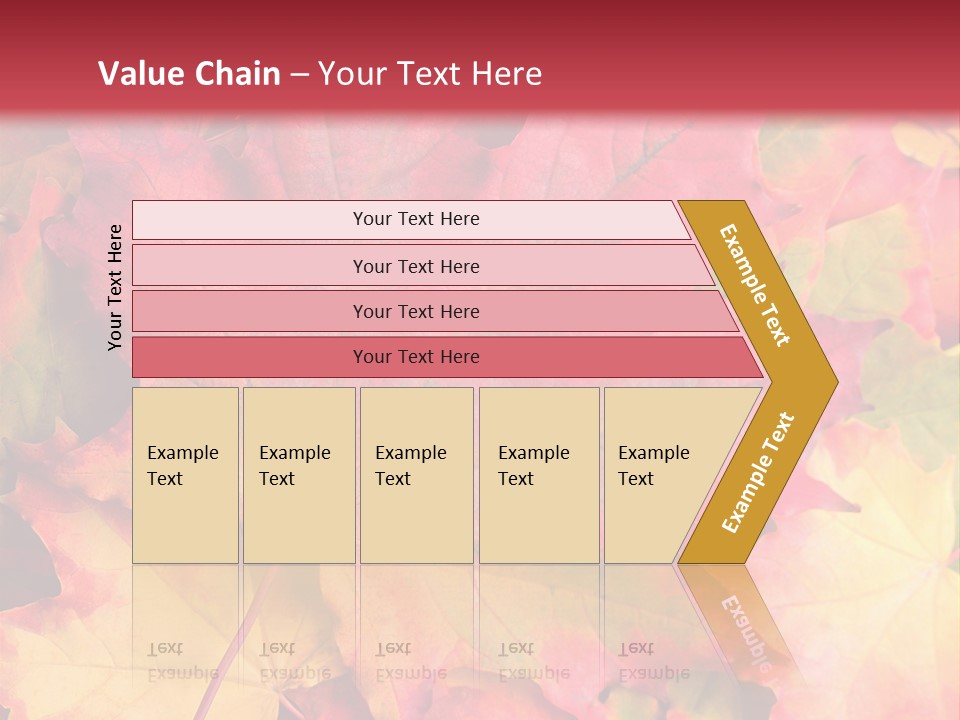 Nature October Old PowerPoint Template