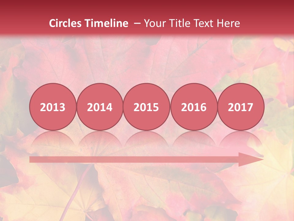 Nature October Old PowerPoint Template