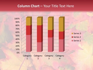 Nature October Old PowerPoint Template