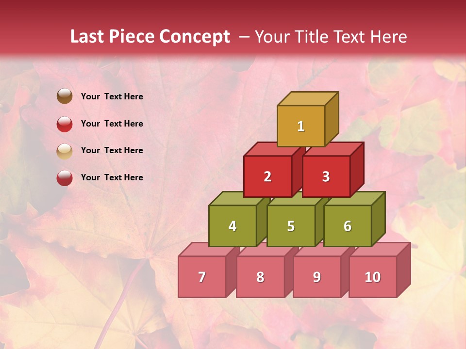 Nature October Old PowerPoint Template