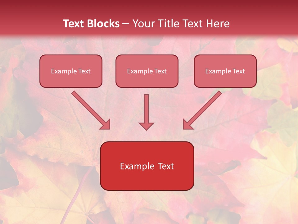 Nature October Old PowerPoint Template