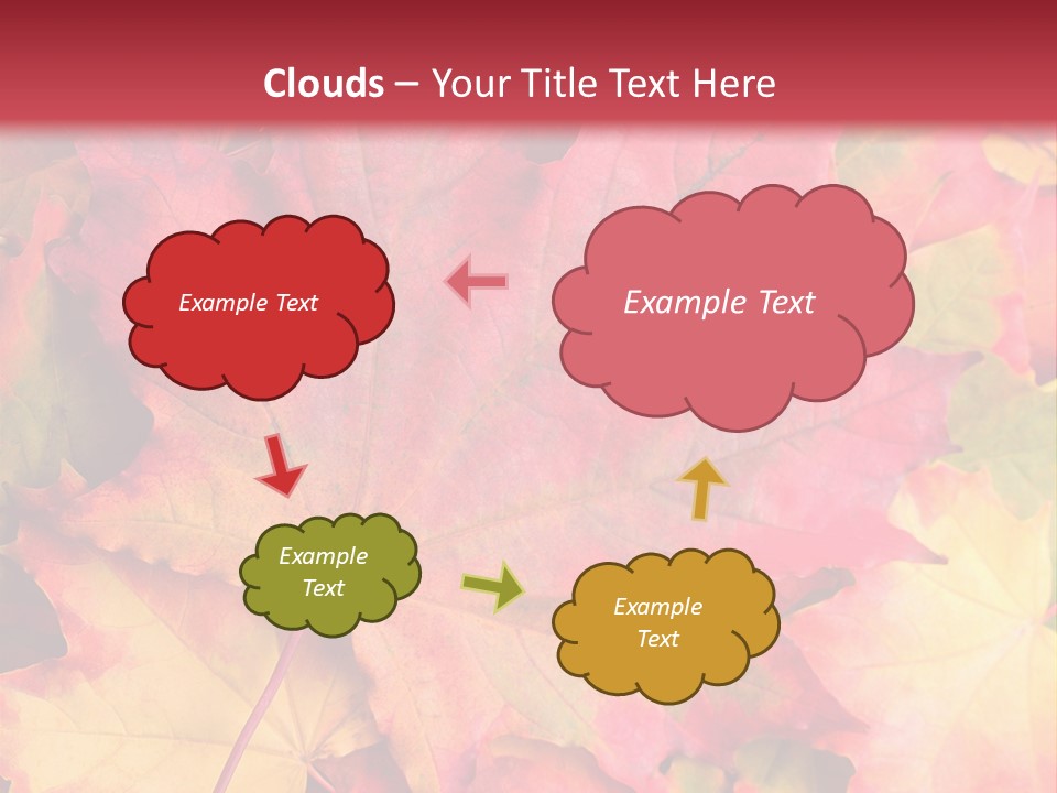 Nature October Old PowerPoint Template