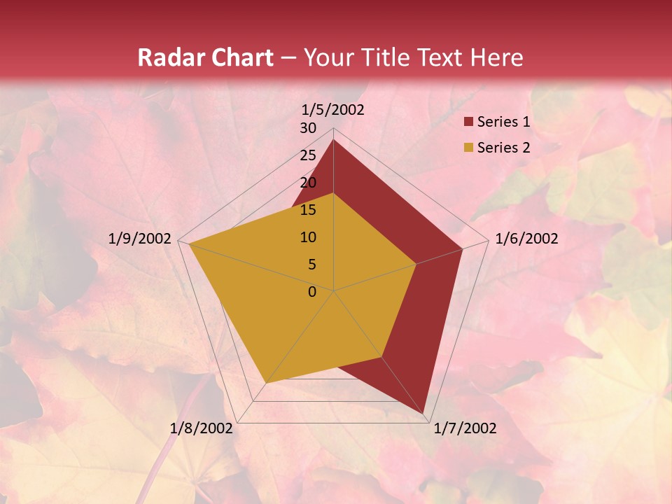 Nature October Old PowerPoint Template
