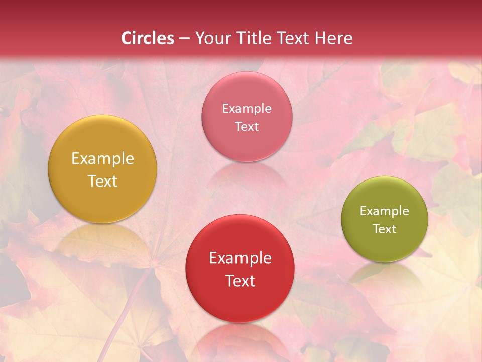 Nature October Old PowerPoint Template