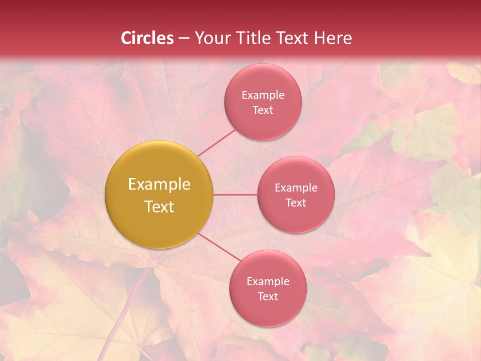 Nature October Old PowerPoint Template