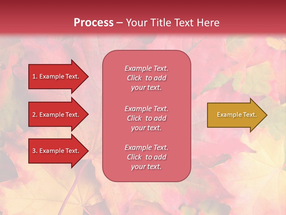 Nature October Old PowerPoint Template