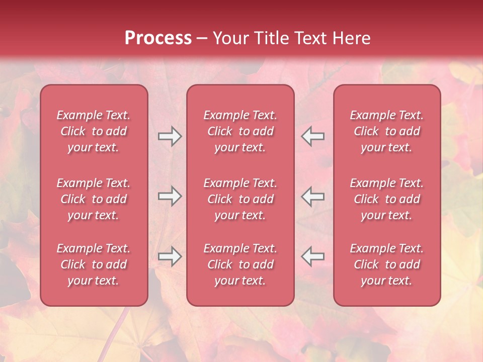 Nature October Old PowerPoint Template