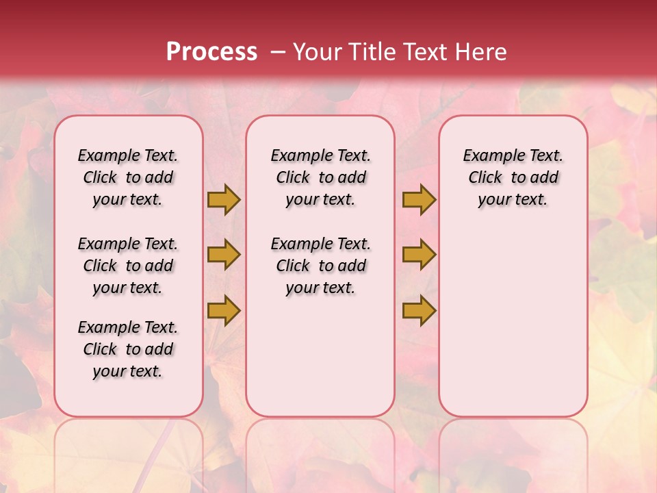 Nature October Old PowerPoint Template