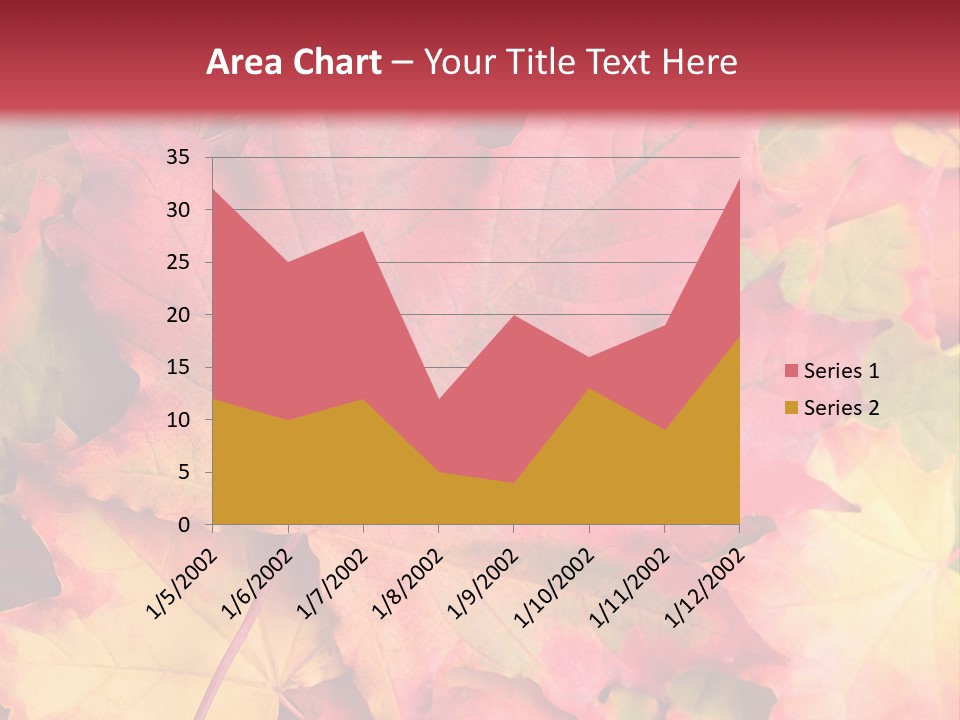 Nature October Old PowerPoint Template
