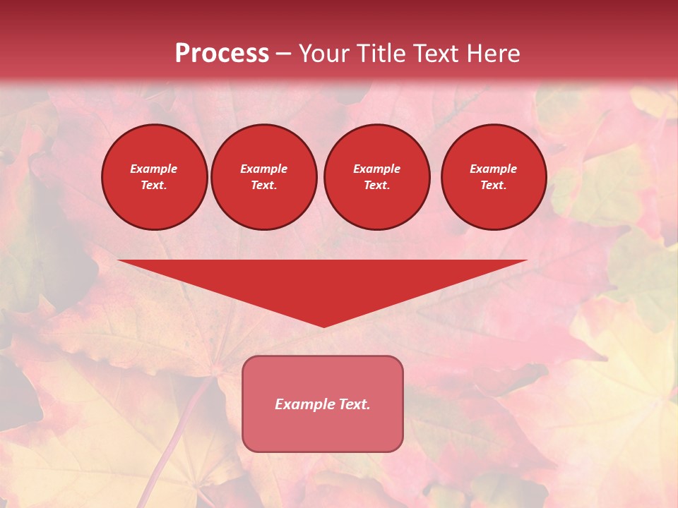 Nature October Old PowerPoint Template