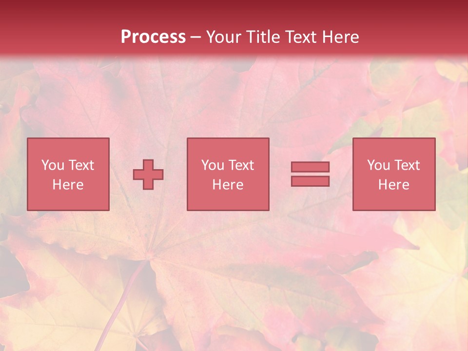 Nature October Old PowerPoint Template