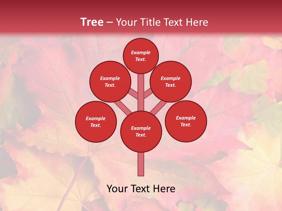 Nature October Old PowerPoint Template