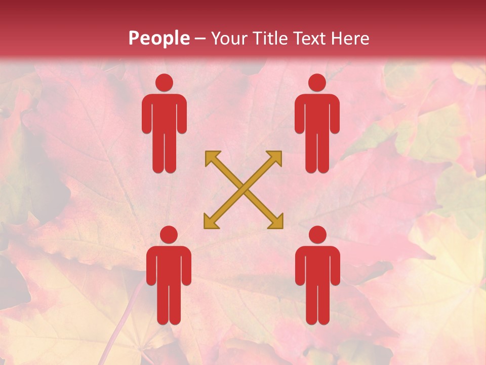 Nature October Old PowerPoint Template