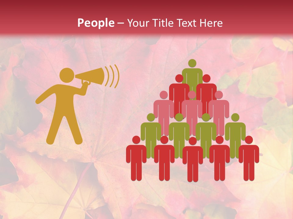 Nature October Old PowerPoint Template