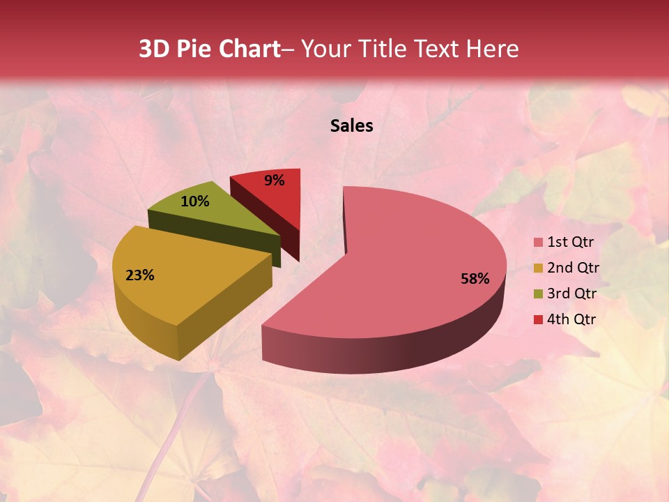 Nature October Old PowerPoint Template