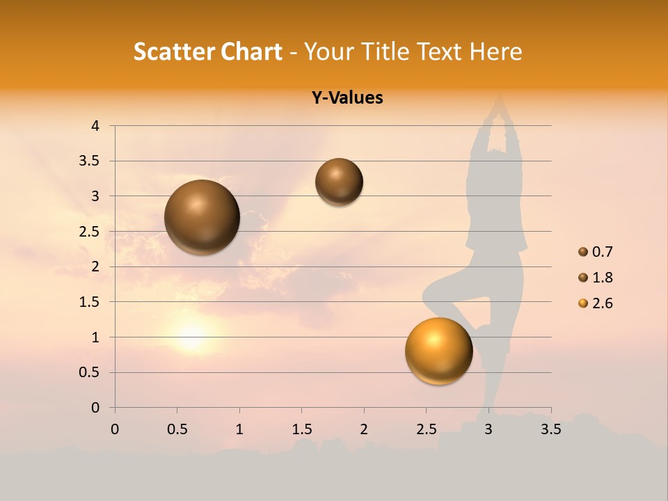 Silence Wave Sea PowerPoint Template
