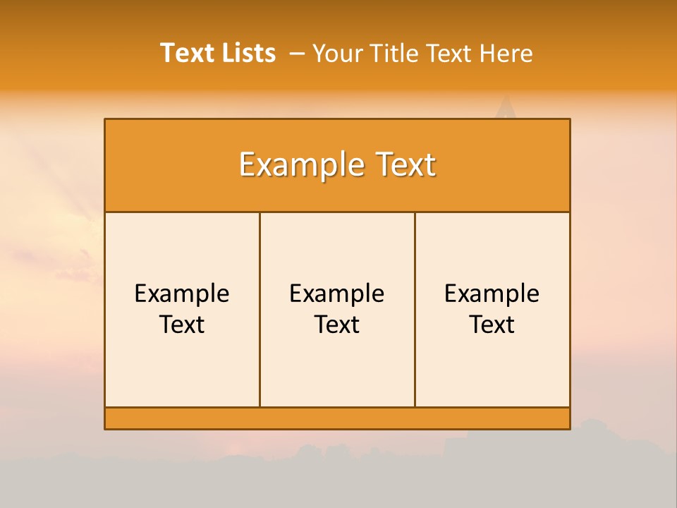 Silence Wave Sea PowerPoint Template