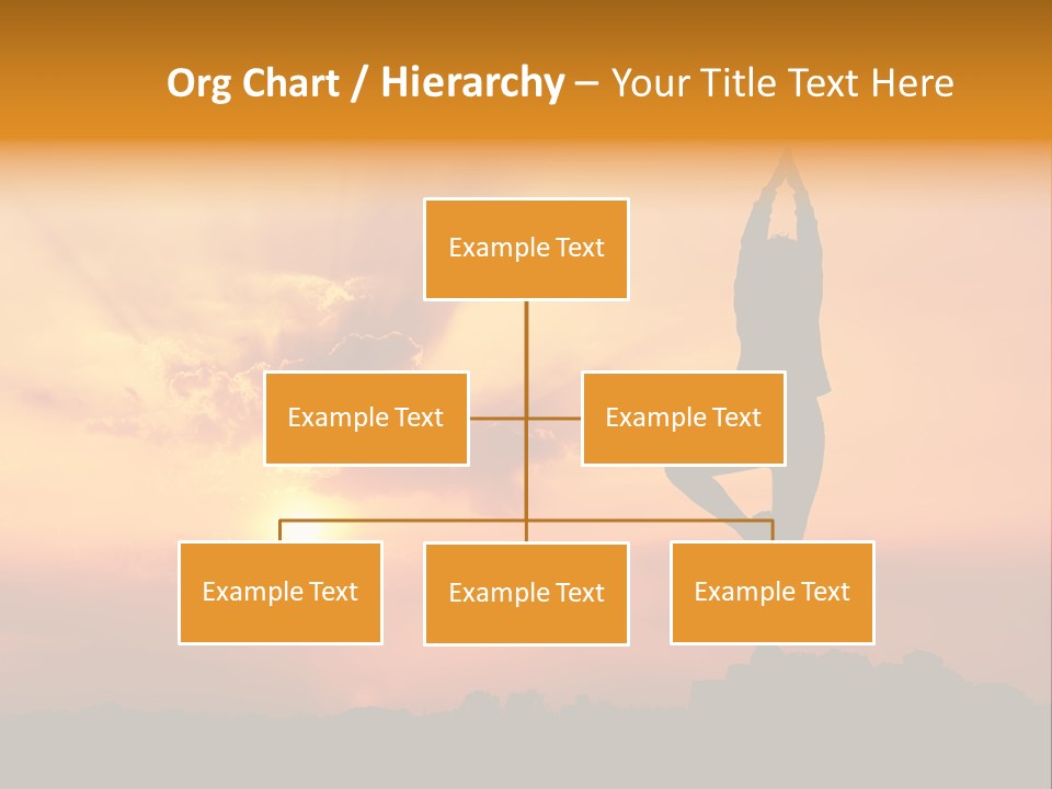 Silence Wave Sea PowerPoint Template