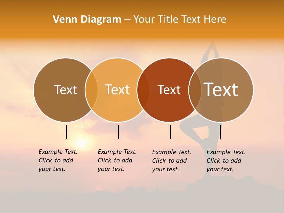 Silence Wave Sea PowerPoint Template