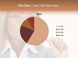 Pen Confidence Brown PowerPoint Template