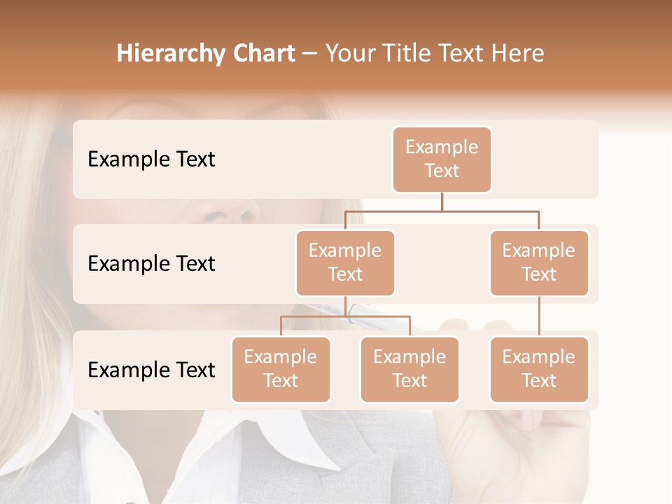 Pen Confidence Brown PowerPoint Template