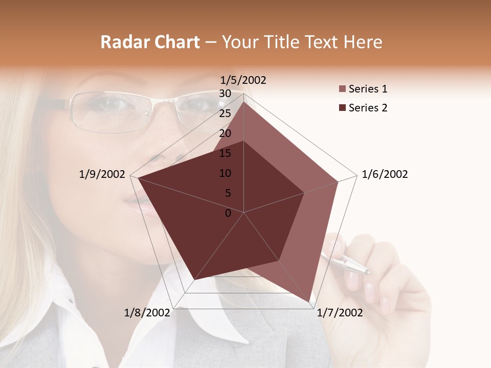 Pen Confidence Brown PowerPoint Template