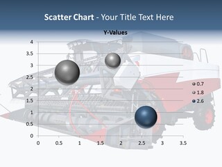 Farming Modern Thresher PowerPoint Template