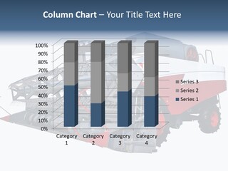 Farming Modern Thresher PowerPoint Template