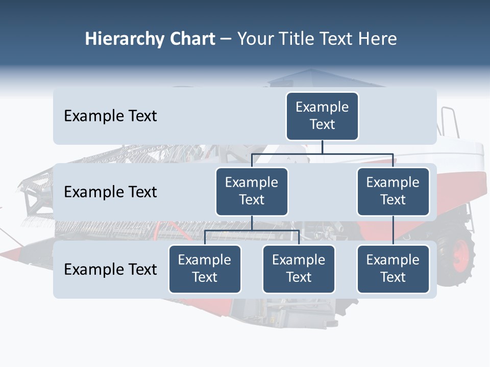 Farming Modern Thresher PowerPoint Template