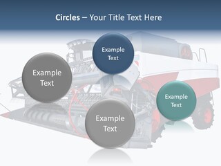 Farming Modern Thresher PowerPoint Template