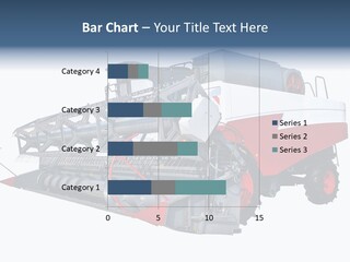Farming Modern Thresher PowerPoint Template