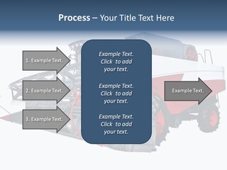 Farming Modern Thresher PowerPoint Template