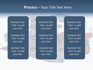 Farming Modern Thresher PowerPoint Template