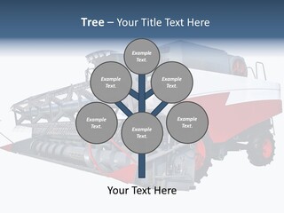 Farming Modern Thresher PowerPoint Template