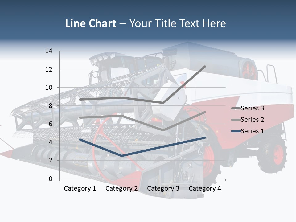 Farming Modern Thresher PowerPoint Template