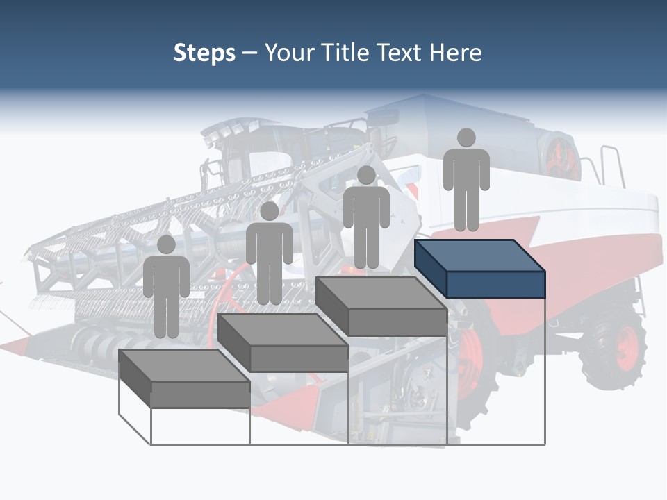 Farming Modern Thresher PowerPoint Template