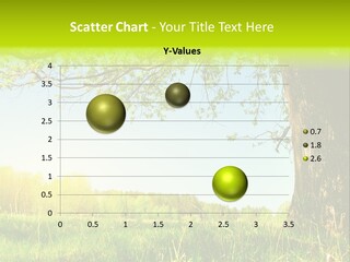 Tree Tall Leaf PowerPoint Template