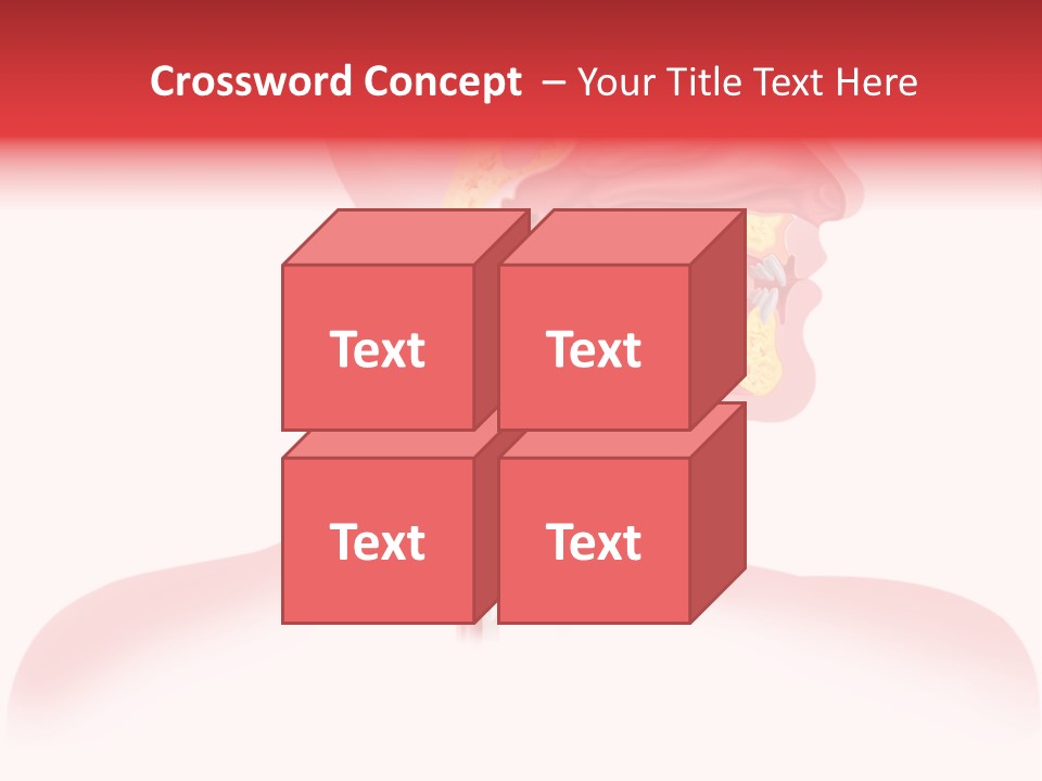 Diagram Oxygen Human PowerPoint Template