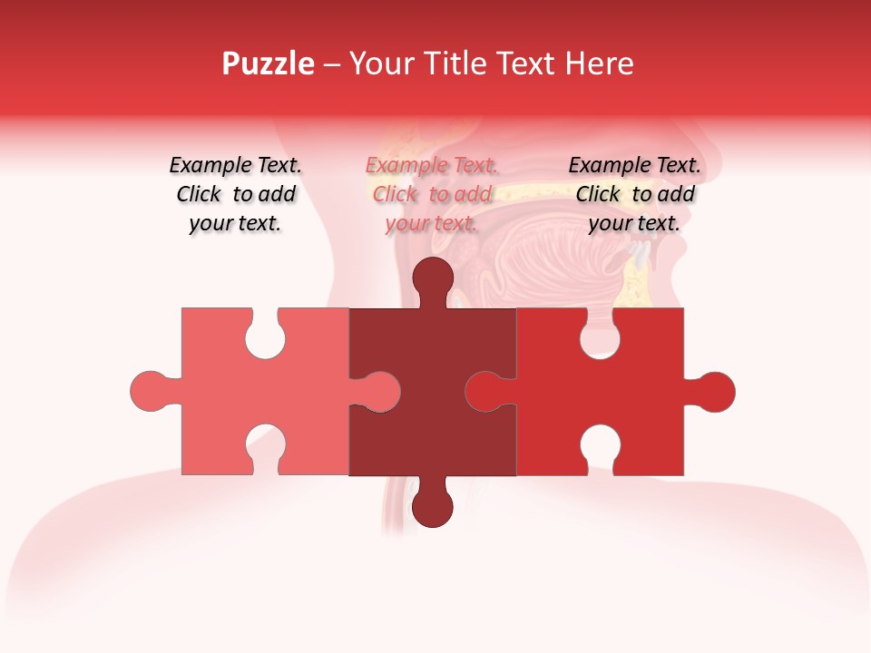 Diagram Oxygen Human PowerPoint Template