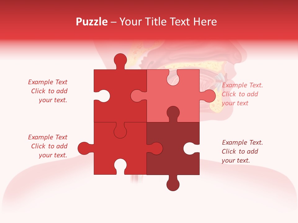 Diagram Oxygen Human PowerPoint Template