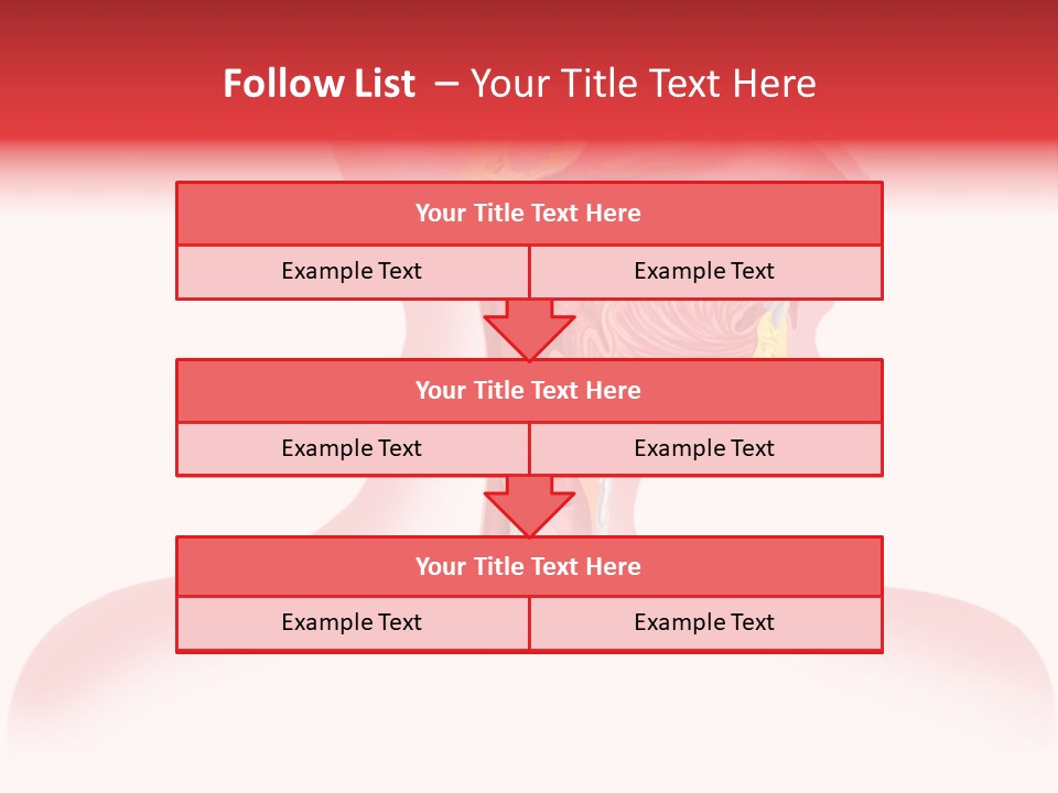 Diagram Oxygen Human PowerPoint Template