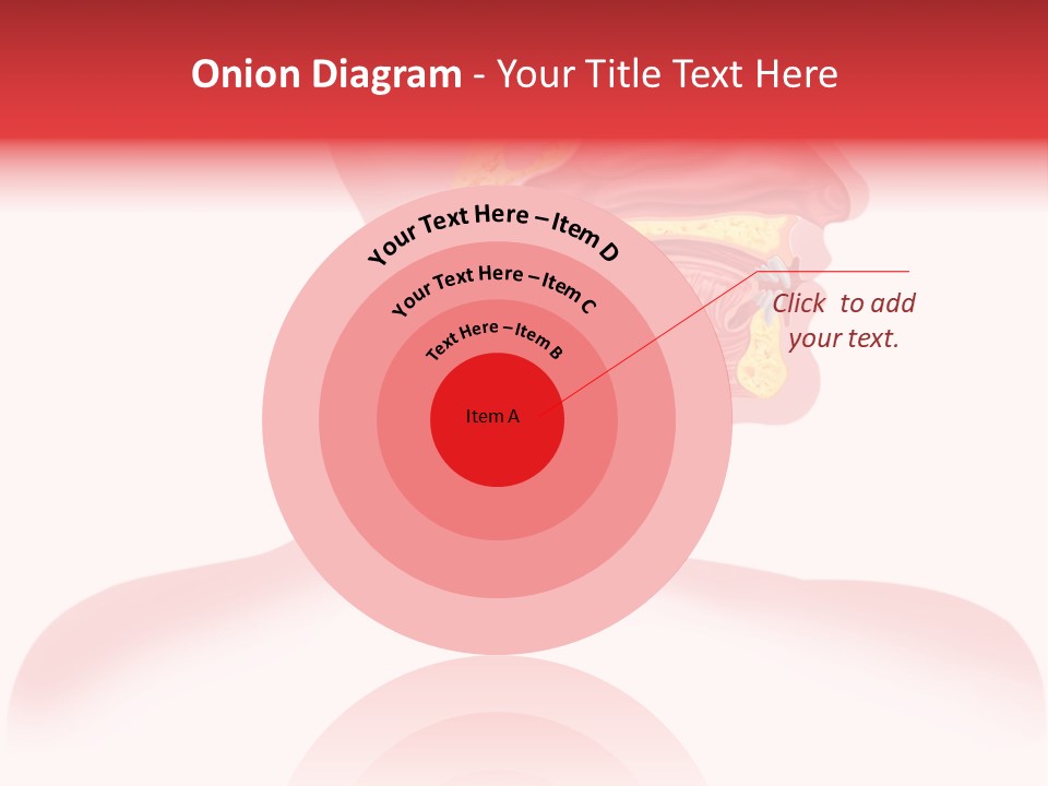 Diagram Oxygen Human PowerPoint Template