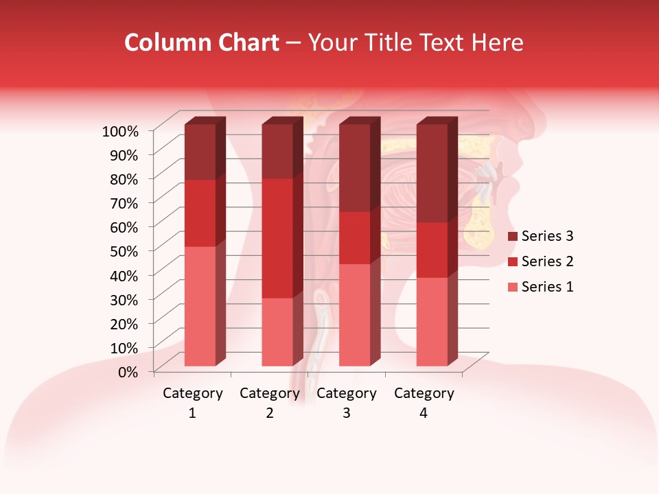 Diagram Oxygen Human PowerPoint Template